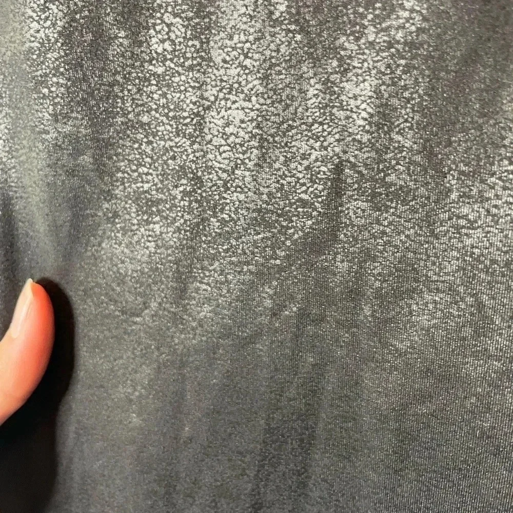 Aerie black embossed leggings‎ size small
